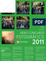 XXXIV CONCURSO FOTOGRÁFICO 2011