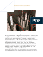 EDOC-Application of Surge Arresters To Protect Capacitor Banks