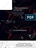 Bab 11 Transformasi Isometri: Matematik Tingkatan 2 KSSM Oleh Cikgu Norazila Khalid SMK Ulu Tiram, Johor