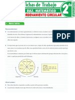 Problemas de Ordenamiento Circular para Segundo Grado de Secundaria