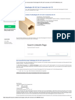 Search Linkedin Page: User Manual Listen Technologies RJ-45 Cat-5 Connector LA-72