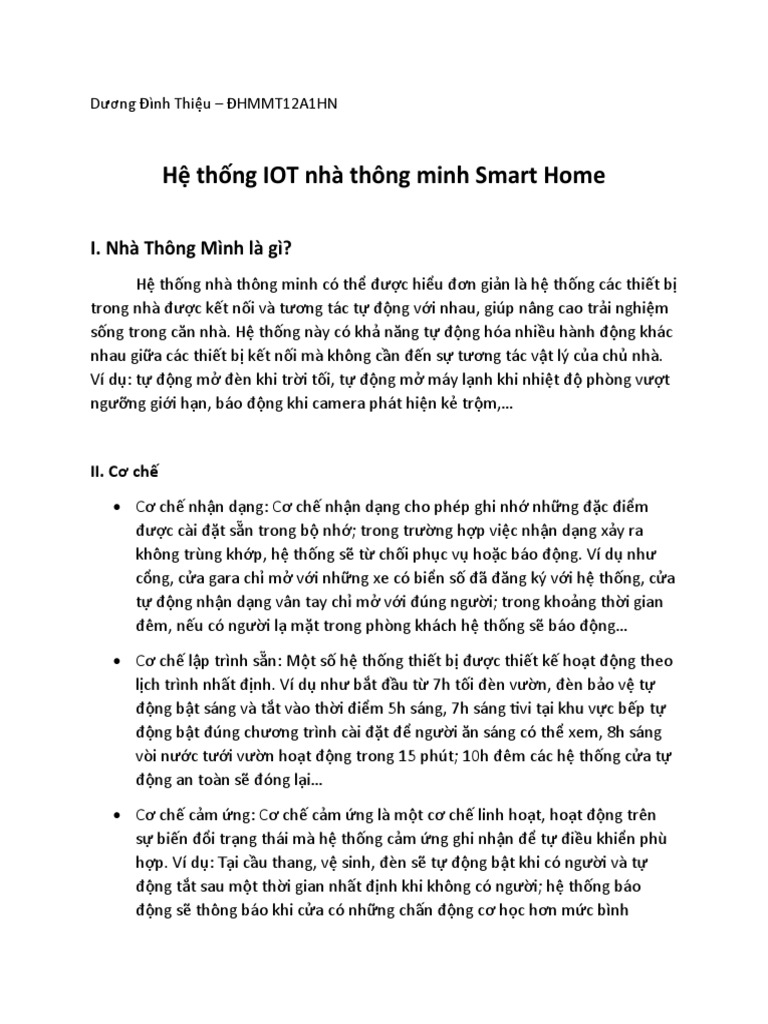 IOT System | PDF
