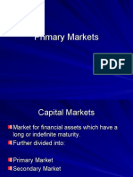 Primary MArkets