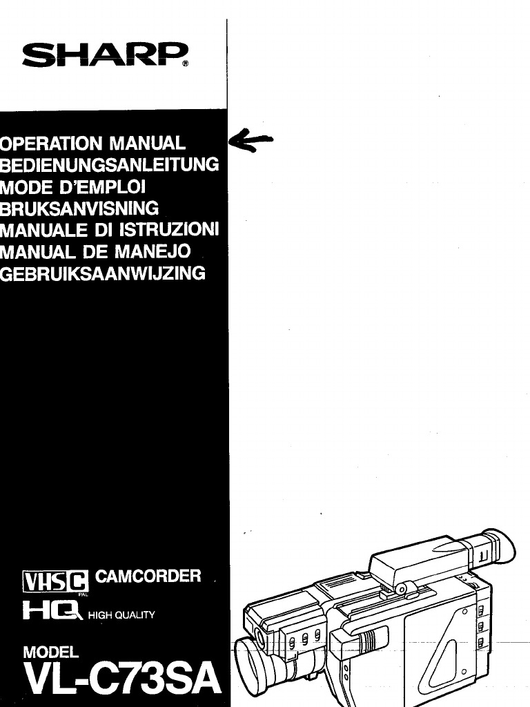 SHARP Manual | PDF