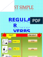 Past Simple: Regula R Verbs