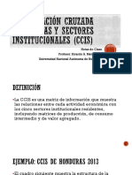 Clasificación Cruzada Industria-Sector (CCIS)