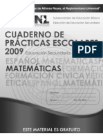 Ejercicios de Matemáticas 1º Sec para Prueba Enlace