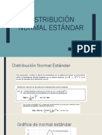 Distribución Normal Estándar