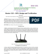 Router 1X3 - RTL Design and Verification: Nternational Ournal of Nnovative Esearch in Cience, Ngineering and Echnology