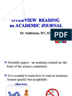 How To Read A Scientific - Journal