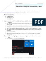 2.1.2.5 Lab - Determining The IP Address Configuration of A Computer