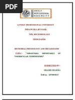 Download INDUSTRIAL IMPORTANCE OF THIOBACILLUS FERROXIDANS by Shashi Sharma SN53421643 doc pdf