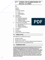 Unit-7 Coser and Dahrendorf On Social Classes