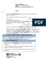 Informe Comunicaciones Estrategicas Octubre 2021