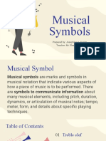 3 Musical Symbols Josephine Gesim