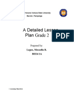 A Detailed Lesson Plan Grade 2: Prepared by