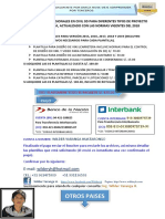 Costo de Plantillas para Civil 3D 2014 - 2019