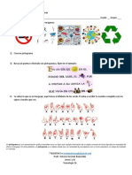 Lenguaje visual: pictogramas y símbolos