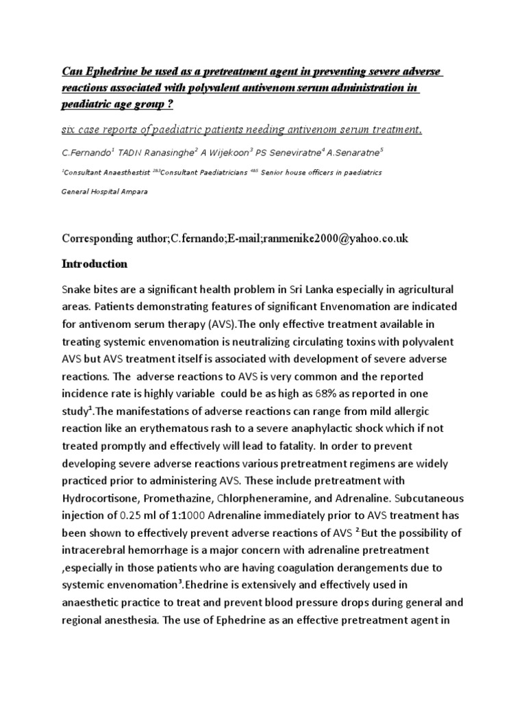 PAEDS AVS CASES-With Reference | PDF | Neuromuscular Junction ...