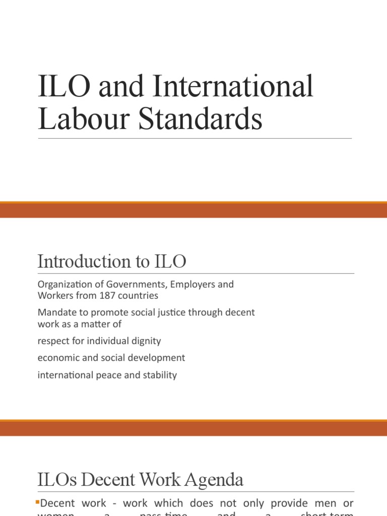 Ilo Child Labour Standards Pdf – IDOCTJ