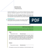 GHG protocol template