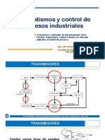 Transmisores y acondicionamiento de señales en automatismos industriales