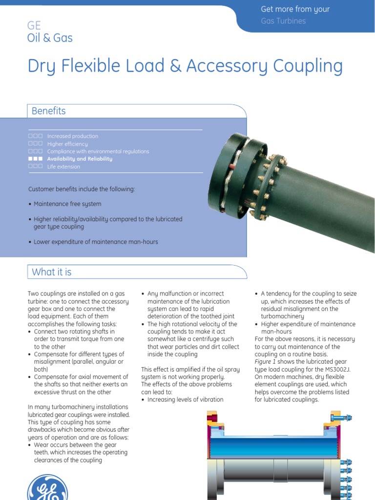 Dry Flexible Coupling PDF Gear Machines