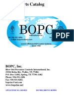BOPC Parts Catalog Rev 090809