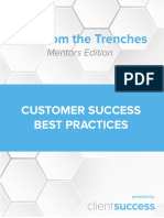 Ebook - CSM From The Trenches - Customer Success Best Practices (By ClientSucces)