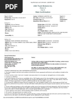 Load Confirmation & Rate Agreement Template | PDF | Cargo | Services ...
