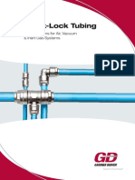 Quick-Lock Tubing: Total Solutions For Air, Vacuum & Inert Gas Systems