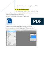 Abrir Documentos - PSD en Photoshop