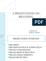 A Presentation On Branding