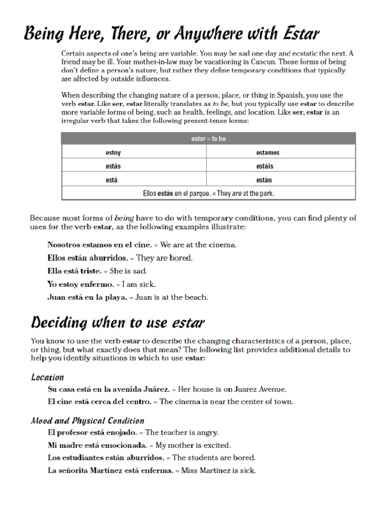 Introduction To ESTAR | PDF