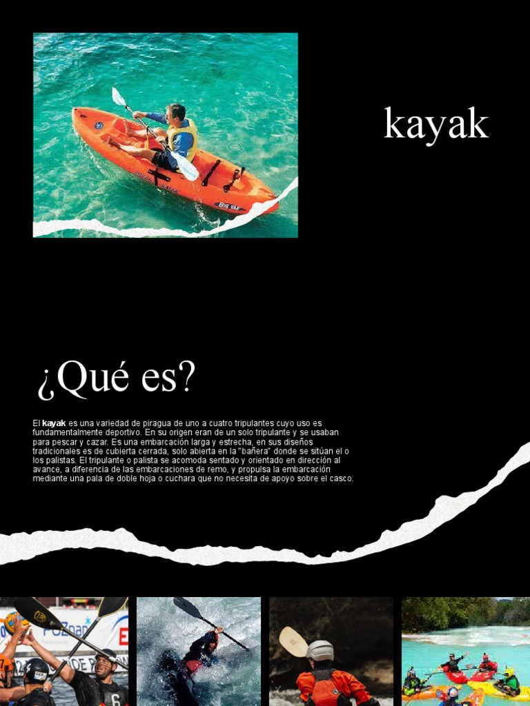 Guía Completa de Kayak: Tipos y Reglas | PDF
