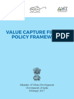 A.national Value Capture Finance Policy Framework