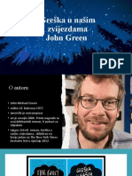 Greska U Nasim Zvijezdama John Green