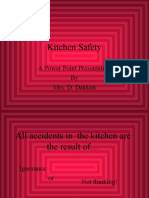 Kitchen SAfety Power Point Com