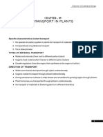 Transport in Plants: Chapter - 09