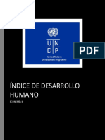 Índice de Desarrollo Humano