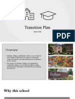 Transition Plan: Grace Suh