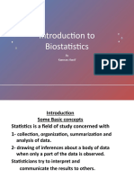 Introduction To Biostatistics1