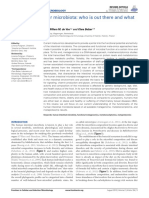 2014 (Ottman Et Al.) The Function of Our Microbiota. Who Is Out There and What Do They Do