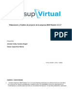 Análisis de proyecto de BB8 Robotic S.A.C