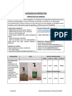 Catálogo de Productos de JESAN SOLUCIONES INTEGRALES V.03