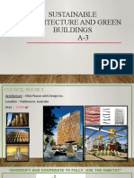 Sustainable Architecture and Green Buildings A-3: Submitted by David Siby RA1811201010043