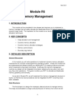 Module R5 Memory Management: 1. Introduction