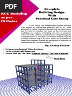 Course Content - Complete Design of G+3 Storey RCC Building As Per Is Codes by ETABS