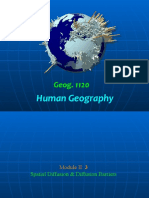 Human Geography: Geog. 1120