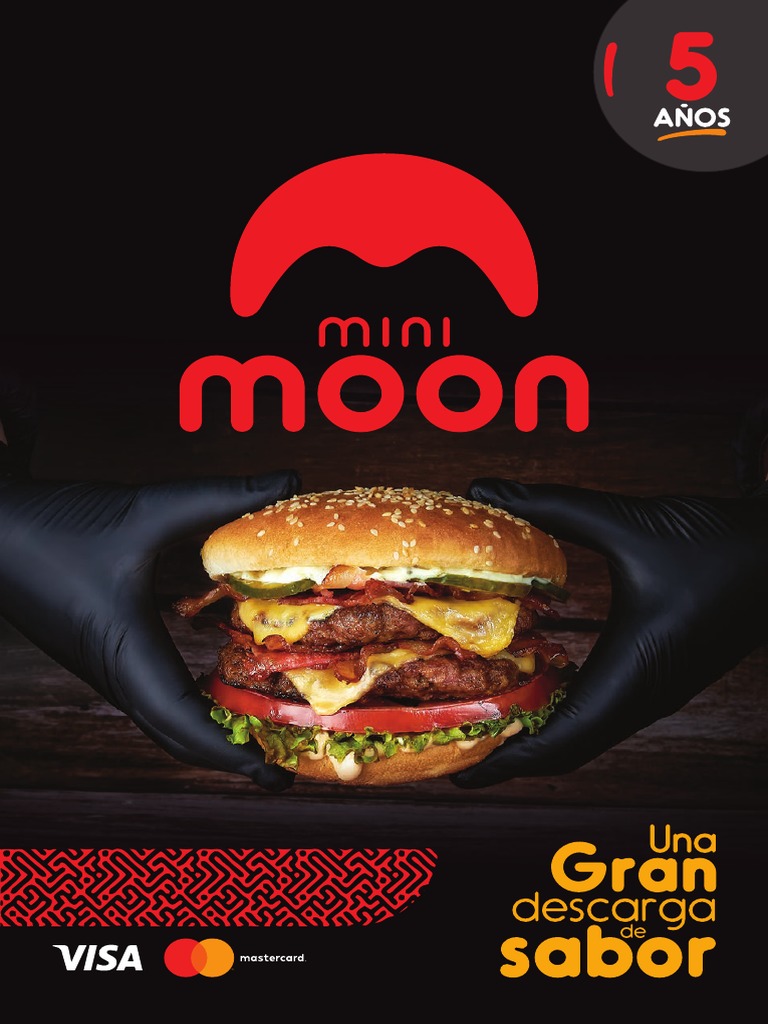 Menu Mini Moon 2021 | PDF | Carne | Productos animales
